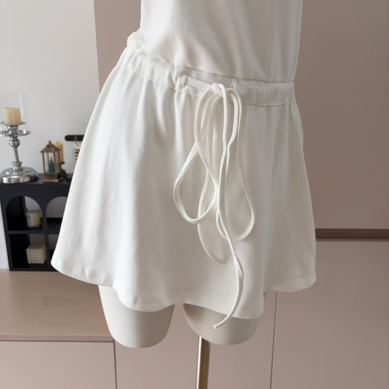 Versatile Sleeveless V-Neck A-Line Dress Slimming Casual Women's Dress - Image 5